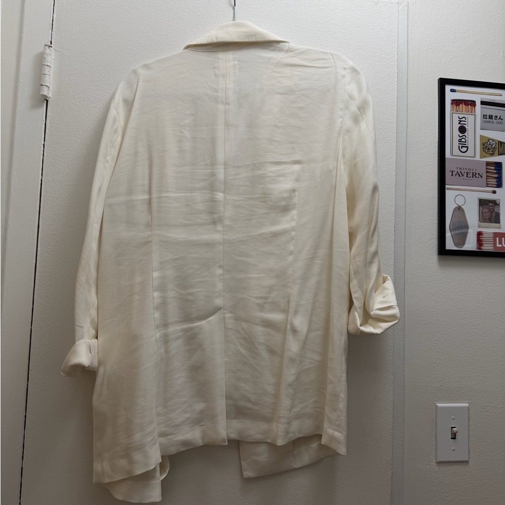 Open Edit White Blazer - Picture 8 of 9
